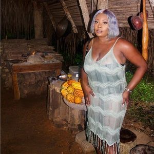 Crochet knitted Dress